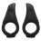 Enlee 1 paio Mini Bar Ends Universale, Nero 8