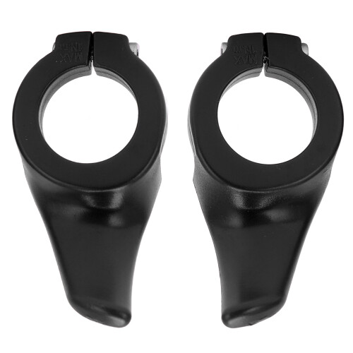 Enlee 1 paio Mini Bar Ends Universale, Nero