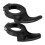 Enlee 1 paio Mini Bar Ends Universale, Nero 15