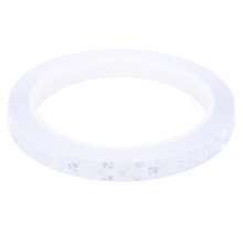 Reflective Tape Hexagonal Pattern Waterproof Bicycle Luminous Strip Sticker for Car Bicycle Motorcycle DIY DecorationWhite
