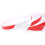 Nastro riflettente esagonale 8,0 m Rosso/Bianco 7
