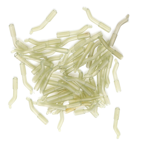 60 pezzi di silicone AntiTear per carpe, 21x2x1mm, verde chiaro