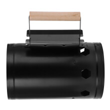 Fornello a barile rapido a carbone 953 g Argento