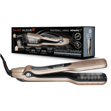 Dampfbügeleisen - SAINT ALGUE - Demeliss TITANIUM - Hochleistungs-Glättung mit intensiver Hydratation - Für alle Haartypen