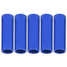 DUUTI 5 Stück Aluminiumlegierung 4mm Fahrradbremskabel-Endkappen Blau