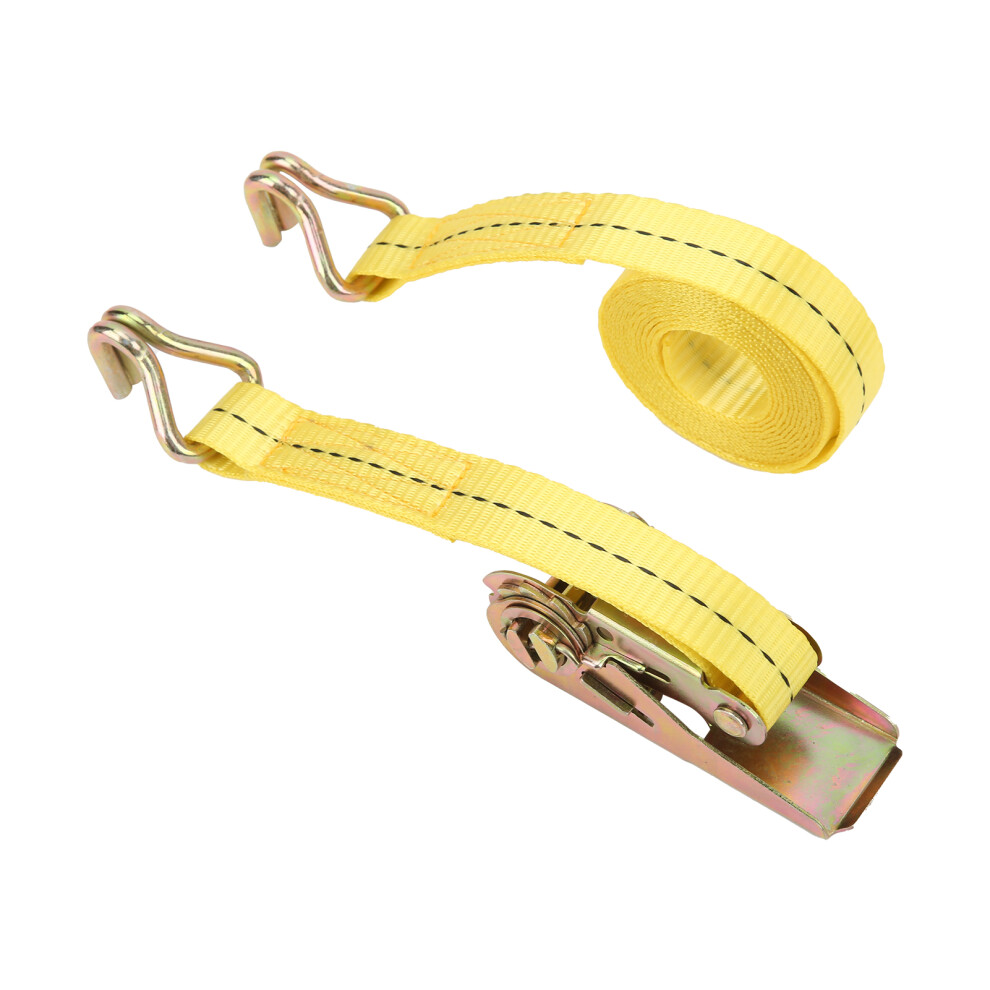 Porable Tensioning Belts Adjustable Cargo Straps Ratchet Tiedown Luggage Bag Bind Belts(3 M 9.8Ft ) 7901322444677
