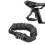 Lucchetto a cavo per casco codice a 4 cifre, 1,5 m nero 16