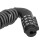 Lucchetto a cavo per casco codice a 4 cifre, 1,5 m nero 6