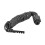 Lucchetto a cavo per casco codice a 4 cifre, 1,5 m nero 7
