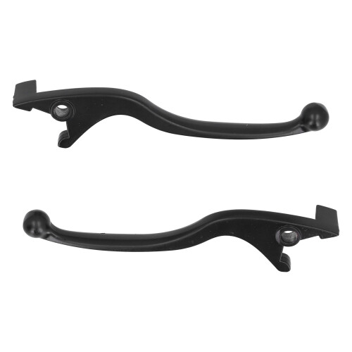 2 pièces de levier de frein en alliage d'aluminium noir 8 mm 1