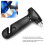Martello di emergenza per auto 2-in-1, Nero, ABS + alluminio 13