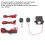Système d'immobilisation du moteur ABS noir 120 mAh CR2025 4