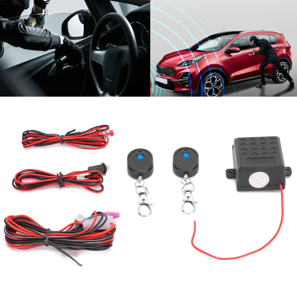 Intelligent Car Engine Immobilizer System Remote Control Anti Theft Anti Hijack Security Alarm Kit 8751322445896