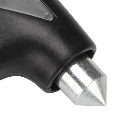 Martello di emergenza per auto 2-in-1, Nero, ABS + alluminio 2