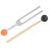 Diapason 528 Hz, alliage d'aluminium, avec marteau 15