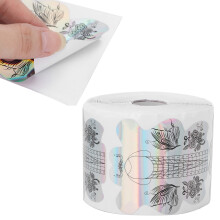 Formes de gel pour ongles 300 pièces 8,6  7,1 cm Ensemble transparent