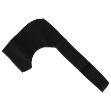Sostegno per spalla in spugna di gomma nera 41x23.5cm