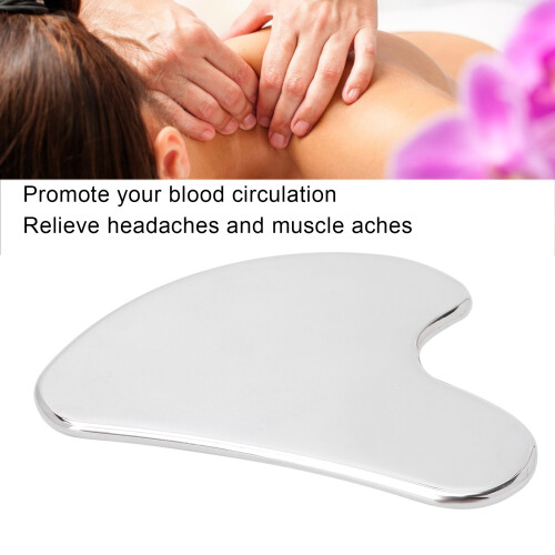 Planche Gua Sha en acier inoxydable 304 - outil de massage 2
