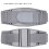 Lower Back Brace Lumbar Support Belt with Reflective Straps for Running ClimbingL 10