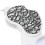 Loupe de poche pliable 8X 20X argent 50mAh 9