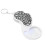 Loupe de poche pliable 8X 20X argent 50mAh 15