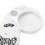Loupe de poche pliable 8X 20X argent 50mAh 6