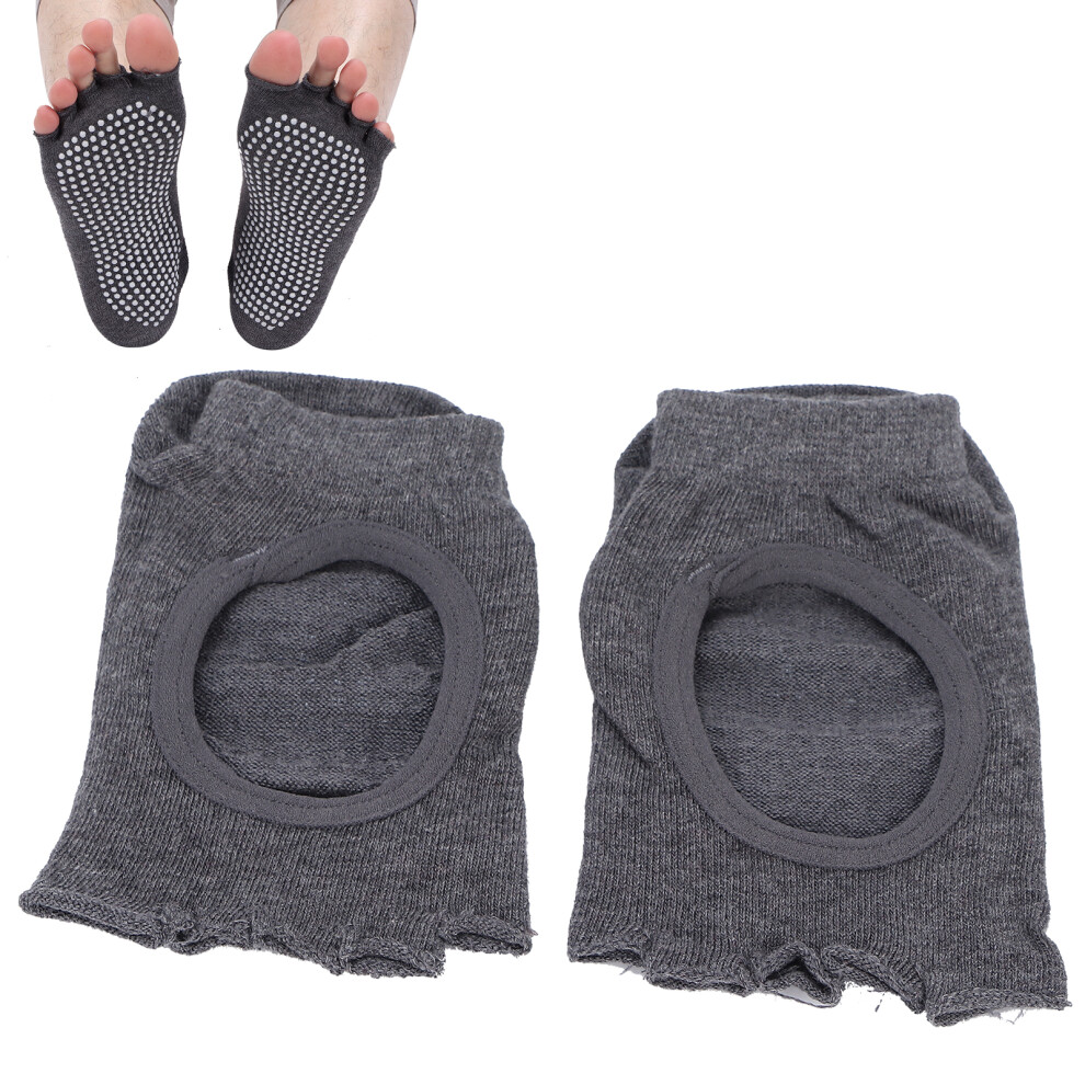 Toeless Yoga Socks Women Non Slip Yoga Grip Socks Foot Care Accessories for Dance