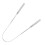 Gratte-langue - Acier inoxydable - Argent, durable 13