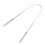 Gratte-langue - Acier inoxydable - Argent, durable 9