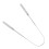 Gratte-langue - Acier inoxydable - Argent, durable 10