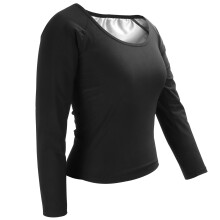 Intimo modellante sauna maglietta PU aumentatore di sudorazione 4XL/5XL