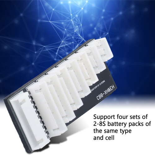 Parallel Charging Board Model Airplane 2S‑8S Lithium Battery Balance Expansion Adapter A6 2