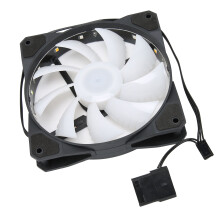 Ventola di raffreddamento LED arcobaleno da 12 cm 45 CFM 1100 rpm