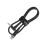 JD06072 100 W Type-C vers DC 5,5  2,5 mm câble 2 m noir 6