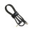 JD06072 100 W Type-C vers DC 5,5  2,5 mm câble 2 m noir 4