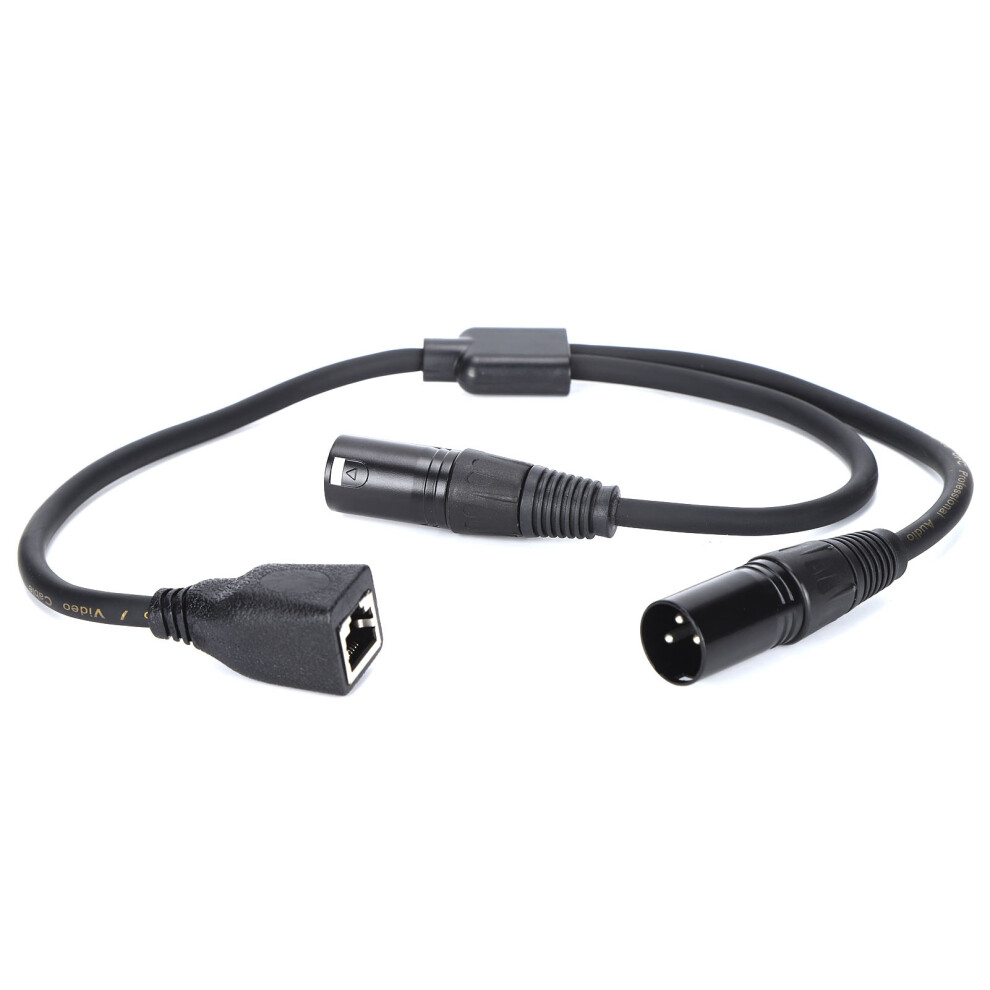 Jorindo Jd6099 Adaptor Cable Dual Xlr Male To Rj45 Female Yspliter Adaptor Cable 6901322450594