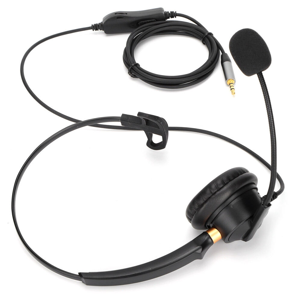 H600â3.5MV Telephone Headset Monaural Volume Control 3.5mm Jack Business Headset with Mic for Smartphone Tablet-image-OPC-PHVYP2H-NEW