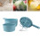 Cestino scolaverdure blu 0,67 kg 16