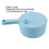 Cestino scolaverdure blu 0,67 kg 8