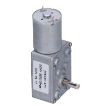 JSX330-370 DC24V 20RPM Aluminium+Laiton Moteur à vis sans fin