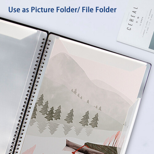 FB-02 Dossier de partitions 32x24 cm 20 feuilles plastiques 2