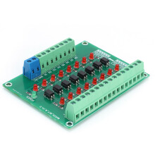 Modulo di isolamento ottico 8 canali 20 kHz 85 97 40 mm