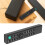 RMTAH102U ABS Télécommande noire 2xAAA, 10m HTXT100 16