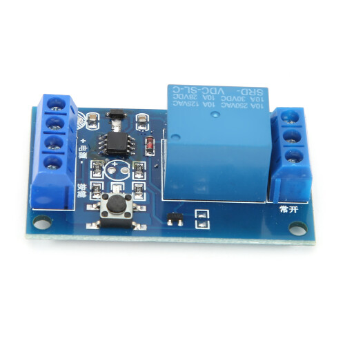 Modulo relè bistabile a 1 canale Start/Stop 5V 12V 10A