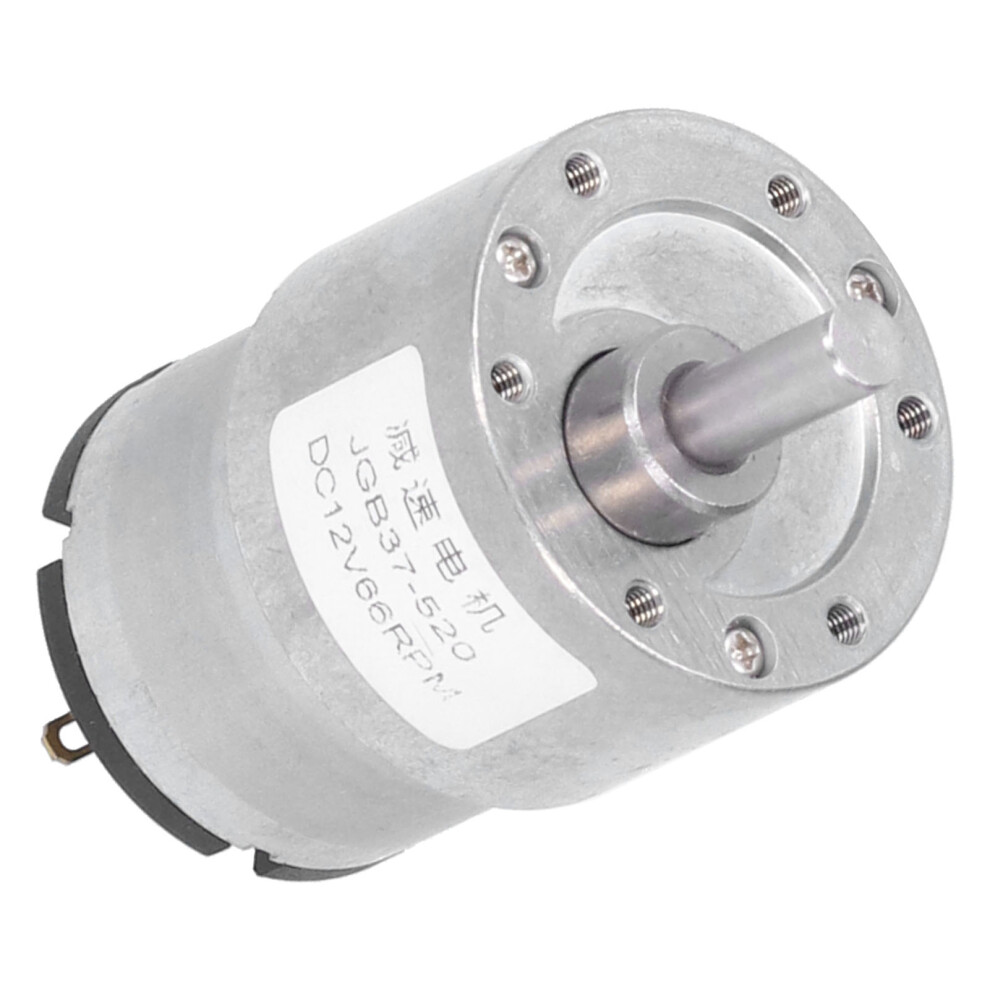 Worm Gear Motor Selflocking Speed Reduction Copper Electrical Equipment Jgb37520 Dc12v 66Rpm 7621322452228