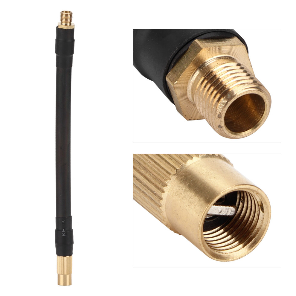 6.3In Tire Inflator Extension Hose Air Pump Tube Fit For Xiaomi Electric Inflator Bicycle Motorcycle Automobile 8471322455212