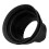 2 pièces gel de silice étanche coussin de protection pour cache-enceinte noir 12