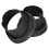 2 pièces gel de silice étanche coussin de protection pour cache-enceinte noir 13