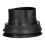 2 pièces gel de silice étanche coussin de protection pour cache-enceinte noir 3