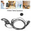 P992-PK01-G ABS Auricolare per walkie-talkie con microfono 7